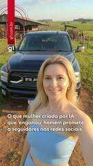 O que mulher criada por IA que 'enganou' homem promete a seguidores nas redes sociais