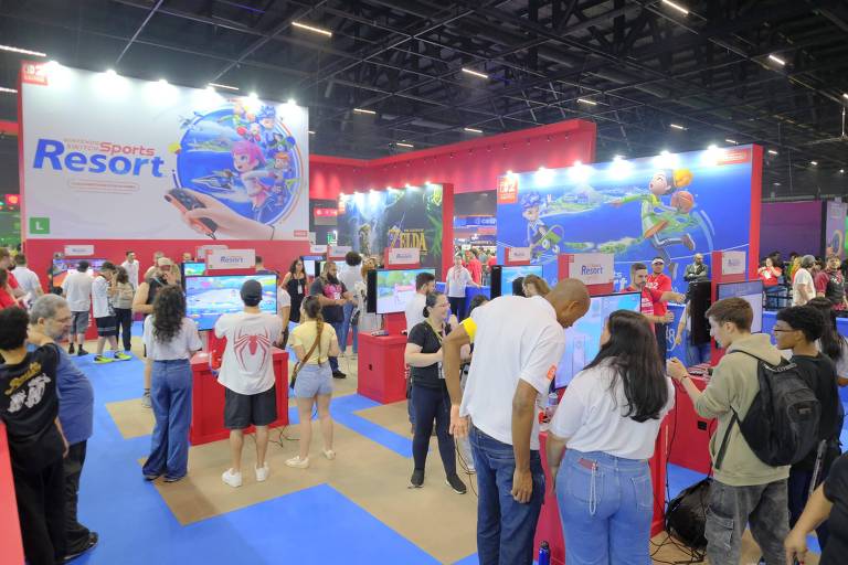 Estande da Nintendo na BGS 2026 - Divulgação Nintendo