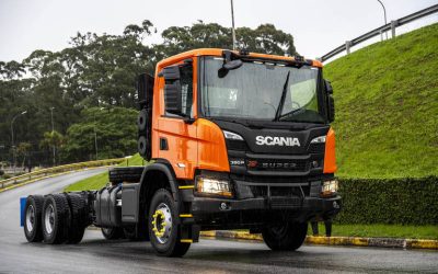 Caminhão Scania XT Super P390 é uma das atrações da marca sueca na Fenatran 2026 - Divulgação