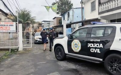 1 de 1 Policiais civis cumprem mandado na Operação Sentinela
