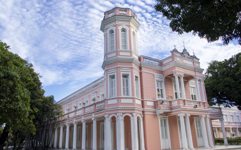 1 de 1 Reitoria da Universidade Federal do Ceará, no Bairro Benfica, em Fortaleza.