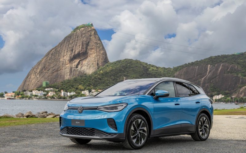 1 de 1 ID.4, primeiro carro 100% elétrico da Volkswagen a ser vendido no Brasil