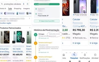1 de 2 Homem diz ter caído em golpe ao comprar celular por anúncio no Google.