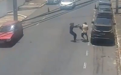 1 de 1 Crime foi registrado na manhã deste sábado (17) em Guarabira. no Brejo.