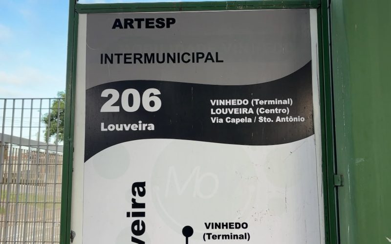 1 de 2 Linha de ônibus 206, Vinhedo e Louveira, é alvo de fiscalização da Artesp