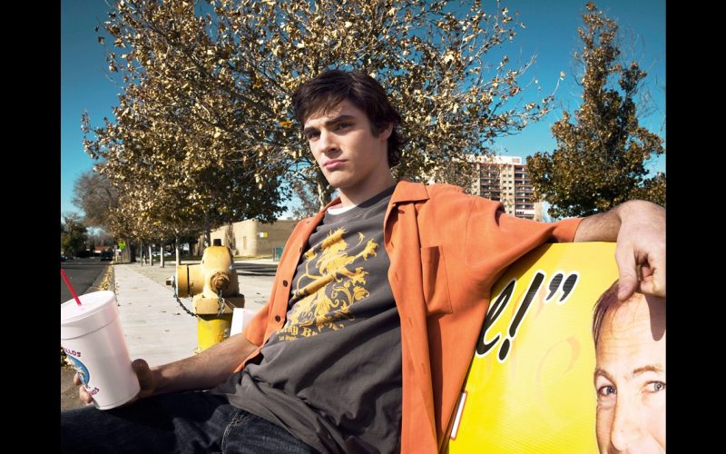 1 de 3 RJ Mitte, que interpretou Walter White Jr. em 'Breaking Bad'