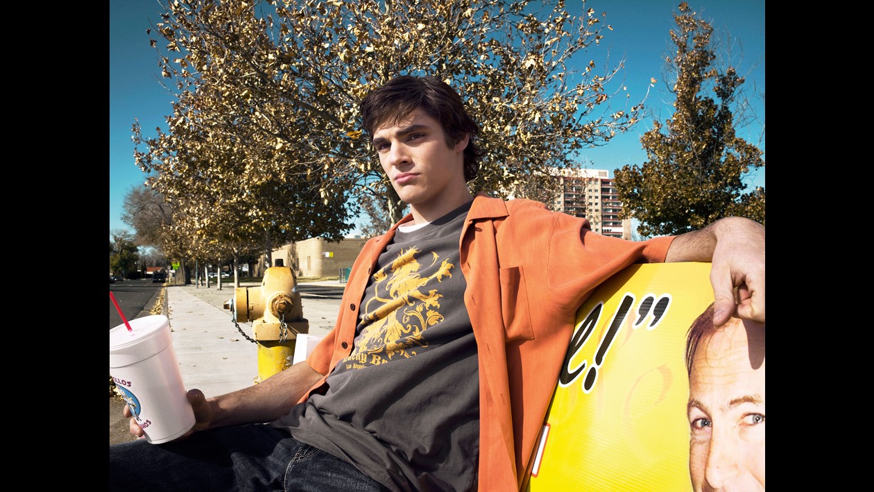 1 de 3 RJ Mitte, que interpretou Walter White Jr. em 'Breaking Bad'