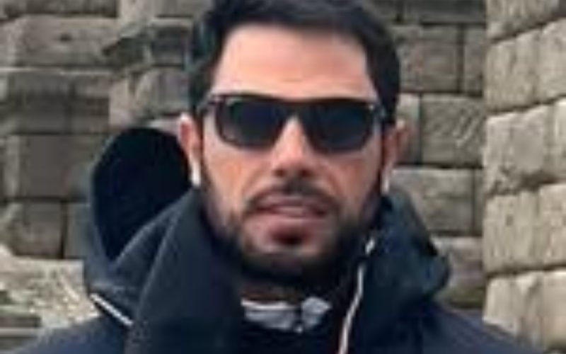 1 de 2 Caio César de Andrade Elias Bolonhini, de 38 anos, morreu na manhã desta segunda-feira (19) após um acidente de trânsito no distrito de Sousas, em Campinas (SP).