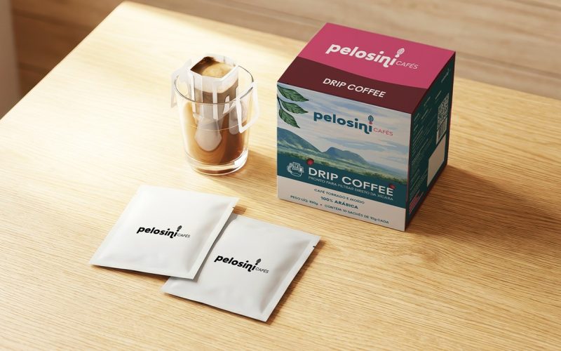 1 de 3 Nova caixa do Drip Coffee do Sítio Daniella homenageia o relevo de Pardinho e a tradição dos cafés especiais