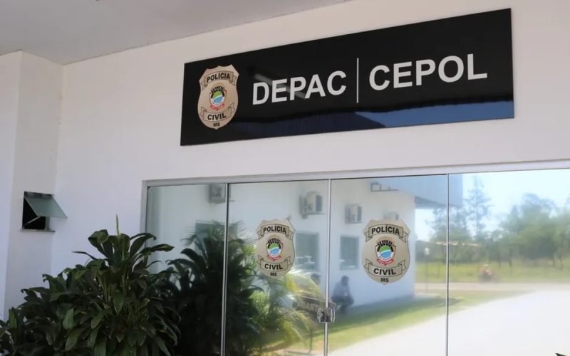 1 de 1 Caso foi registrado na Depac Cepol, em Campo Grande.