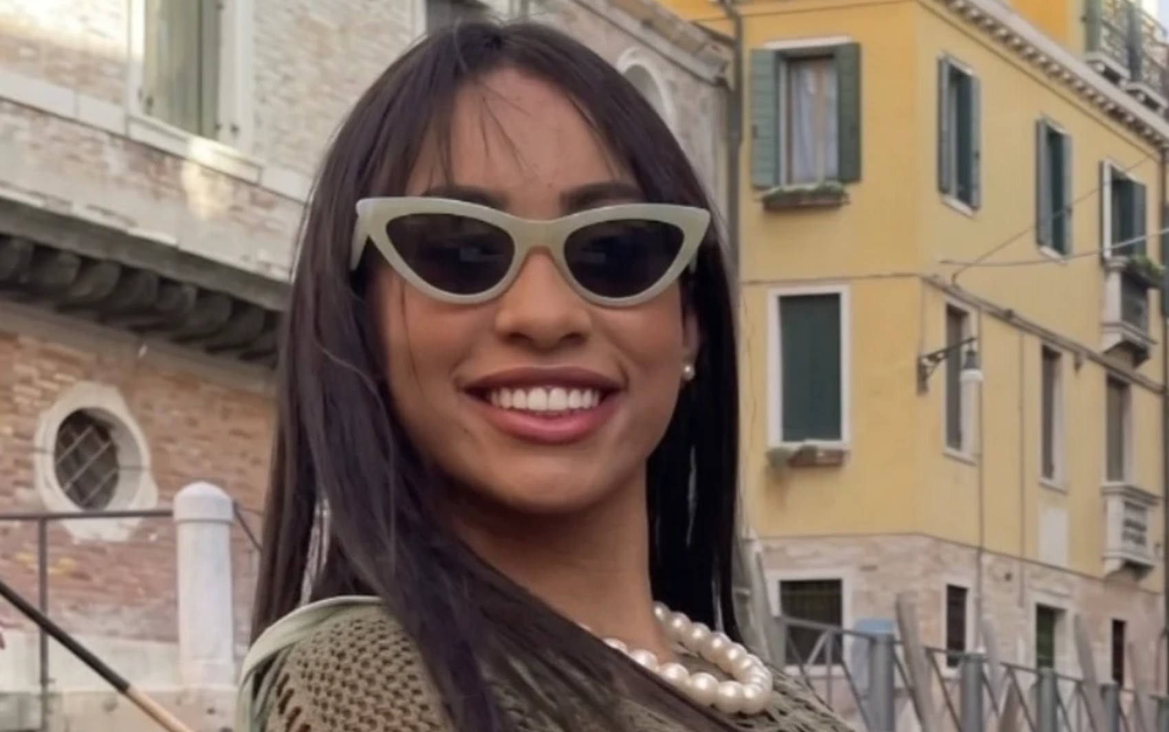 1 de 2 O corpo de Gabriela Elorriaga, de Ribeirão Preto (SP), foi encontrado nesta terça-feira (15), em lagoa em Veneza
