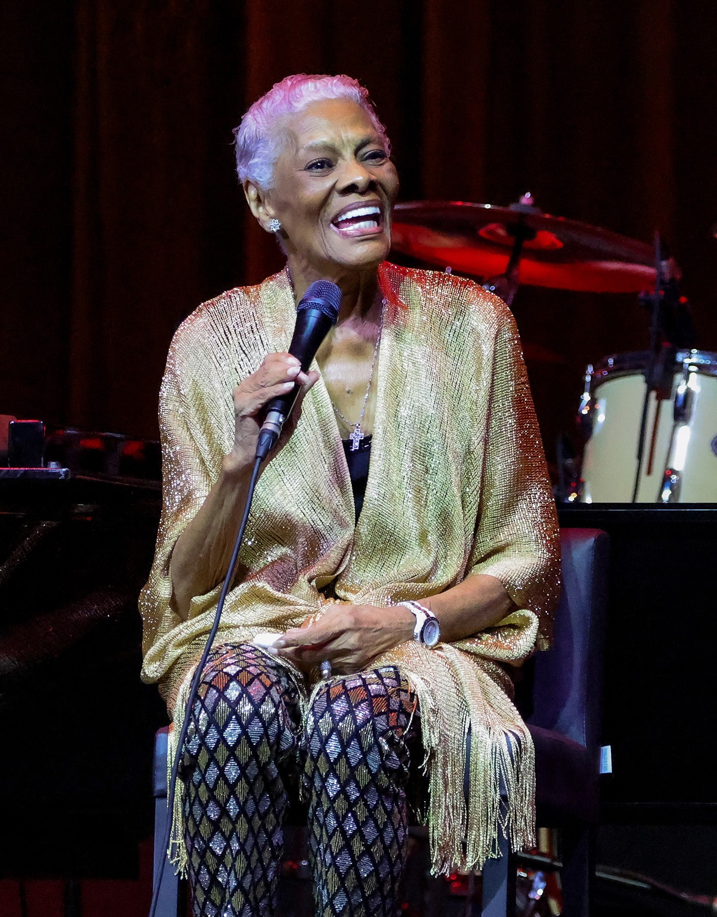 1 de 3 Dionne Warwick canta músicas como 'Garota de Ipanema', 'Na Baixa do Sapateiro' e 'Aquarela do Brasil' em show na casa Vivo Rio, no Rio de Janeiro (RJ)