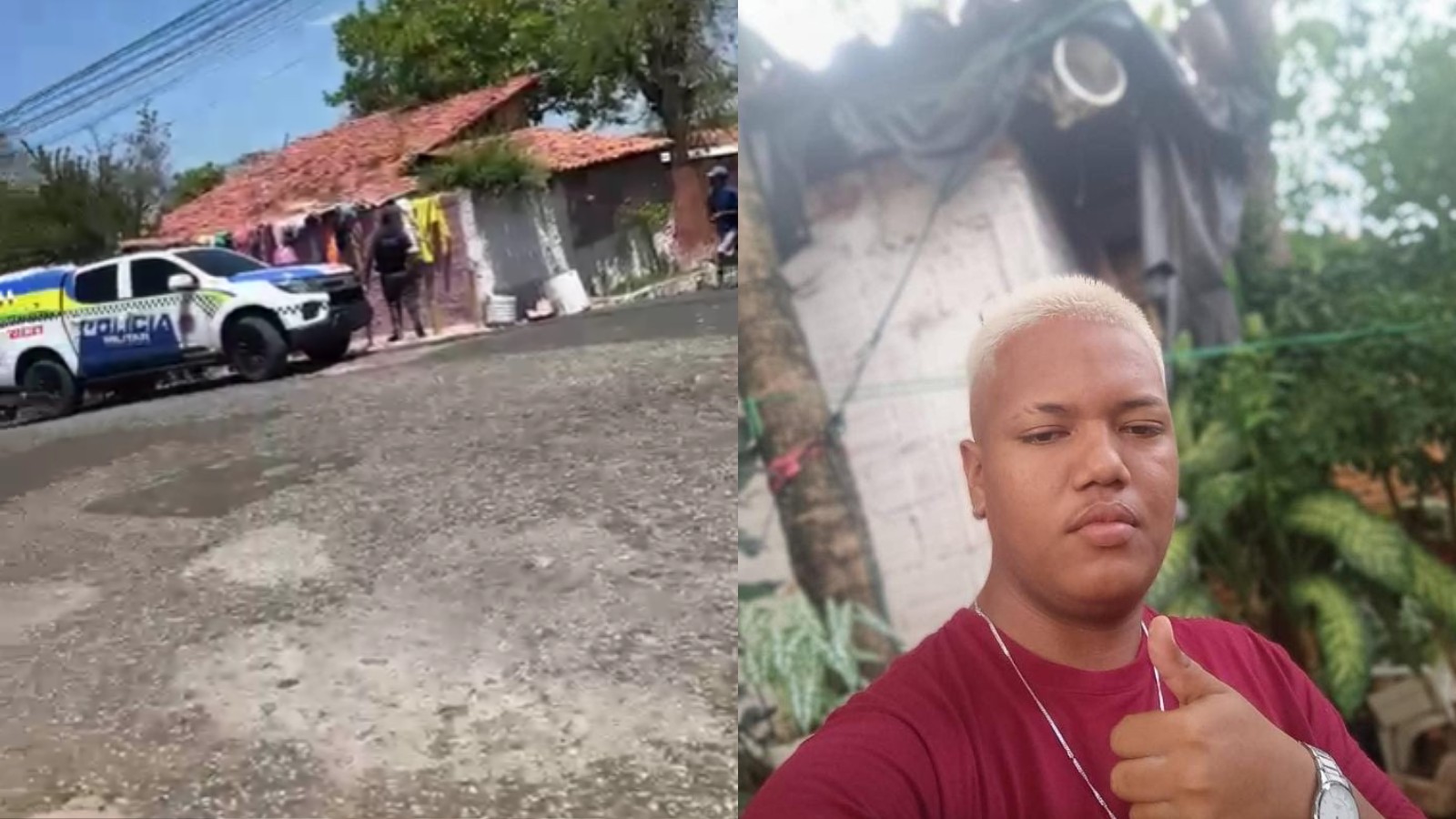 1 de 1 Jovem de 23 anos morre após ser baleado e avó fica ferida na Zona Norte de Teresina
