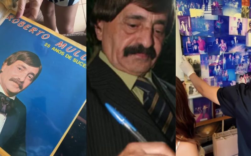 1 de 1 Acervo de Roberto Müller é levado para Piracuruca após desejo do cantor