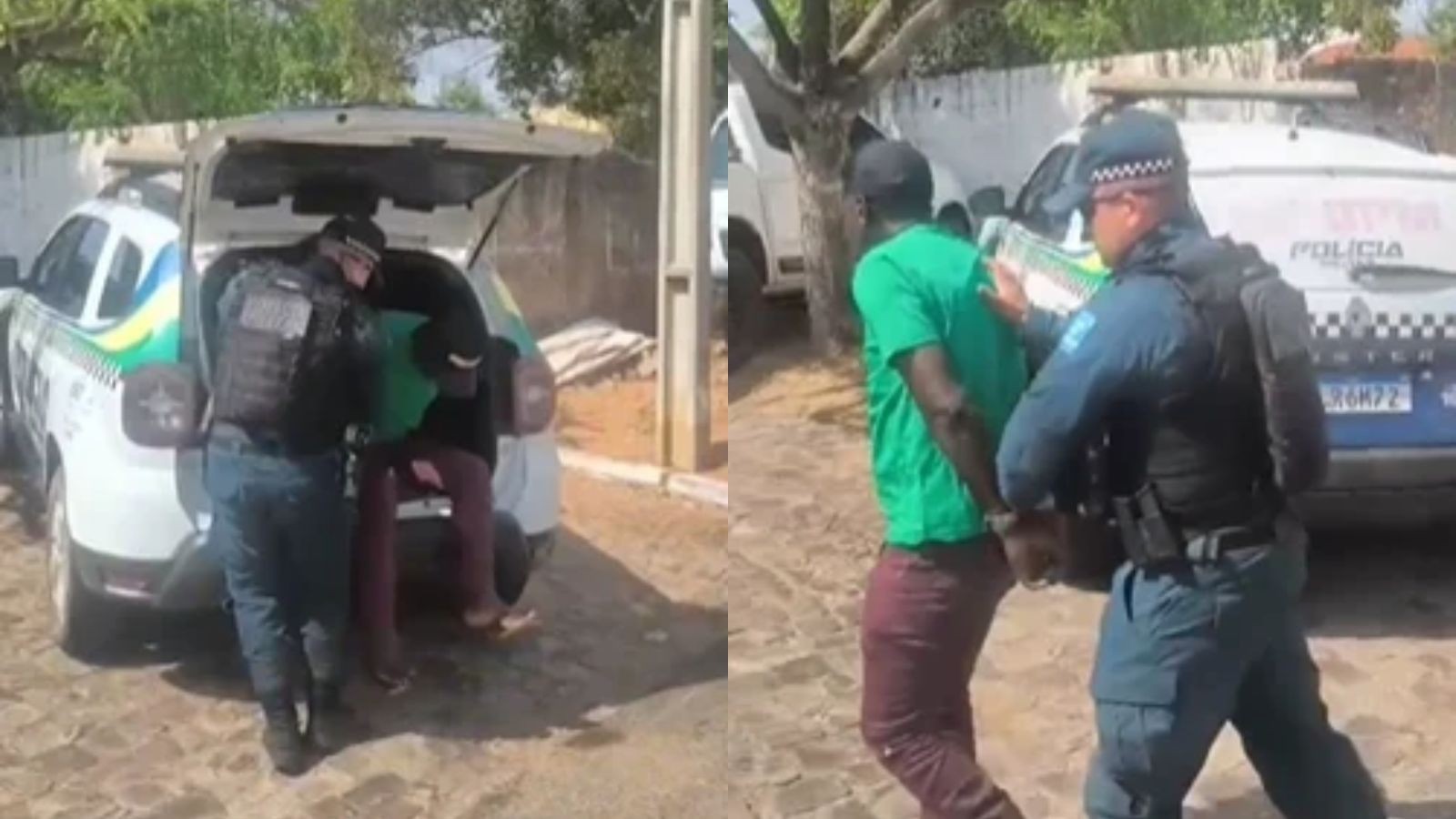 1 de 1 Padrasto é preso suspeito de abusar sexualmente das duas enteadas no interior do Piauí