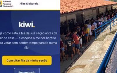 1 de 1 Eleições 2026: sistema de filas Kiwi volta no 2º turno após registrar mais de 360 mil consultas no Piauí