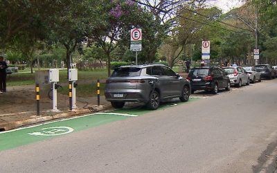 1 de 1 Local para carregamento de carro elétrico em São José dos Campos.