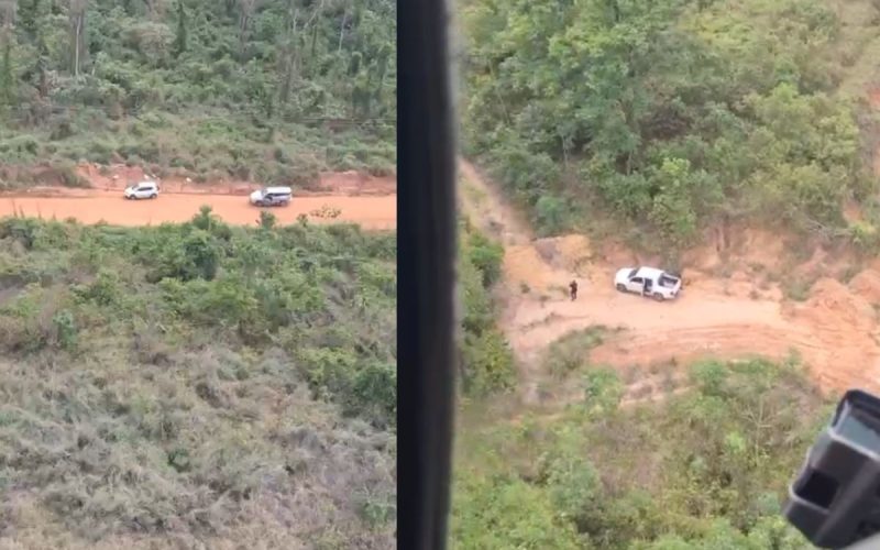 1 de 1 Carros roubados são localizados pela polícia em zona rural de Sorriso (MT)