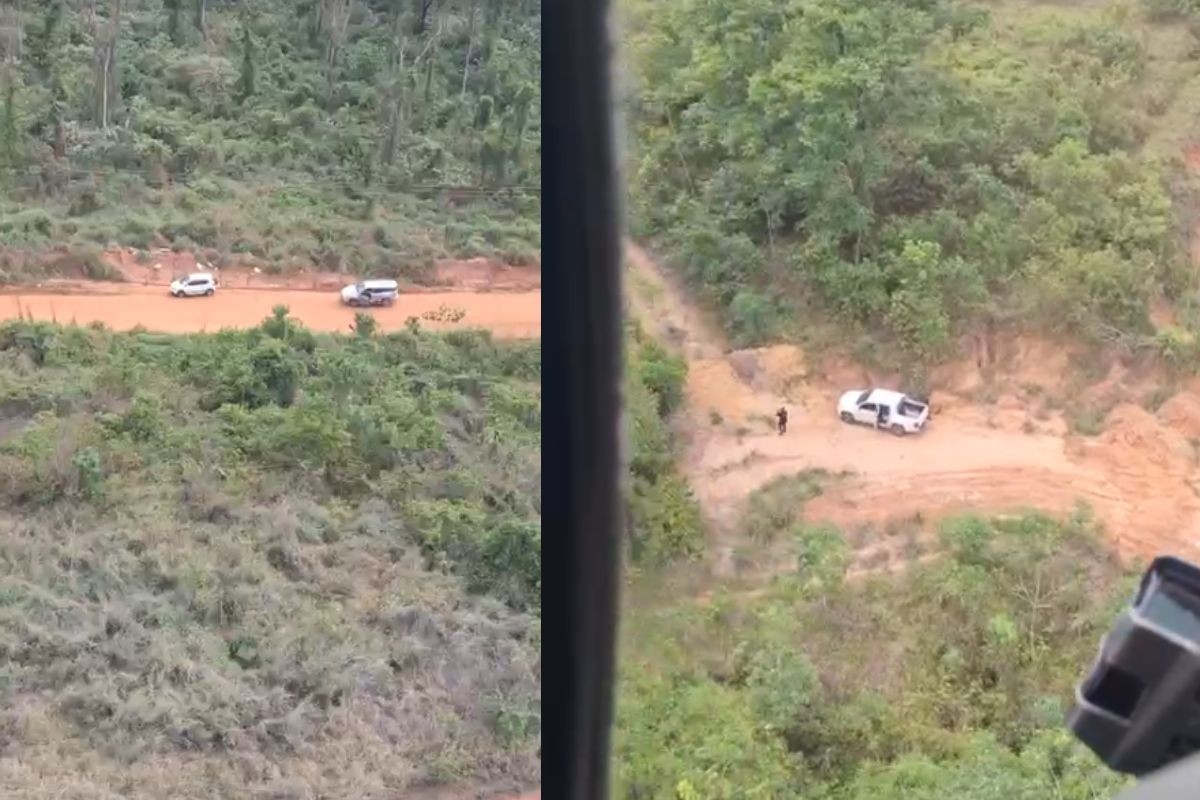 1 de 1 Carros roubados são localizados pela polícia em zona rural de Sorriso (MT)