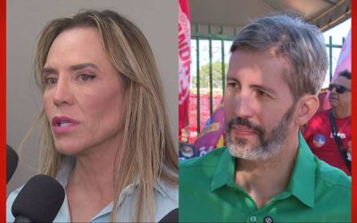 Celina Leão (PP) e Leandro Grass (PT) são candidatos ao GDF (