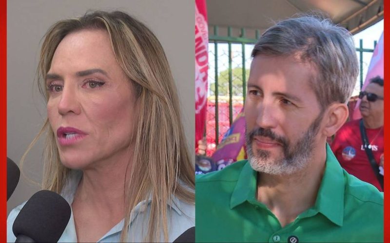 Celina Leão (PP) e Leandro Grass (PT) são candidatos ao GDF (