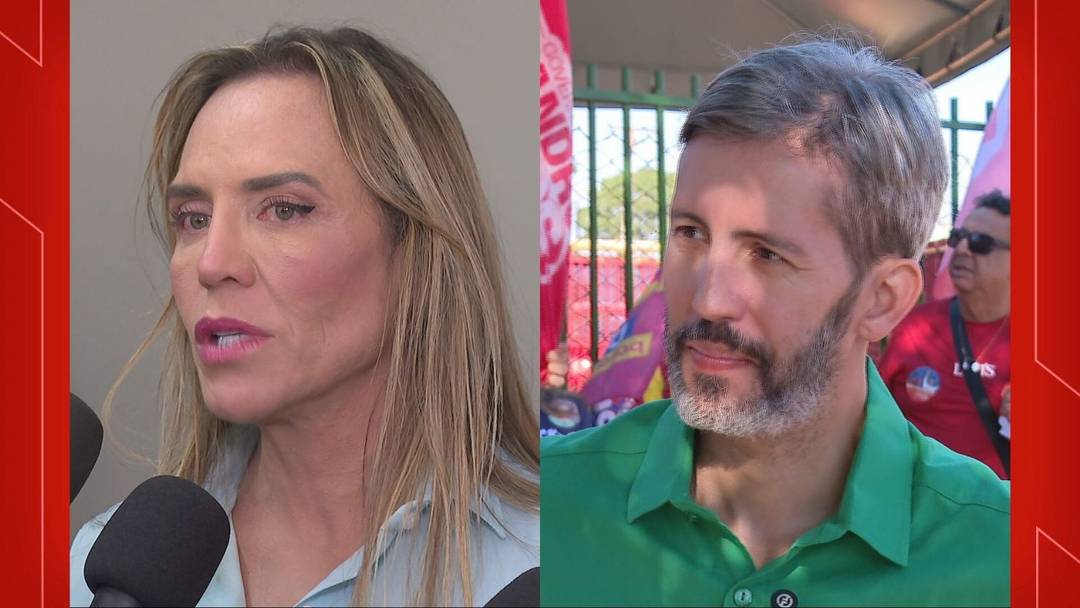 Celina Leão (PP) e Leandro Grass (PT) são candidatos ao GDF (
