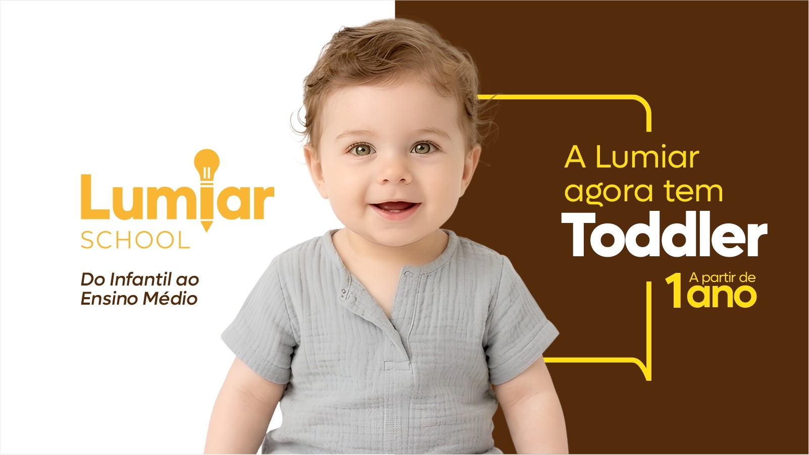 1 de 1 Lumiar School amplia sua proposta educacional com o Toddler