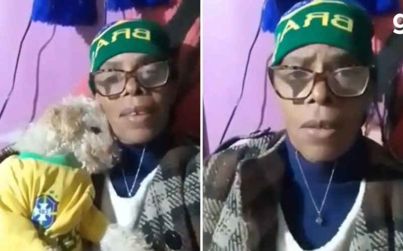 1 de 1 Vereadora do RS disse em vídeo que agrediu a própria cadela: 'Peguei a vassoura e grudei'