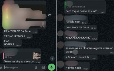 1 de 3 Polícia Civil investiga suposto ranking sexual com fotos de estudantes de universidade em Presidente Prudente (SP)