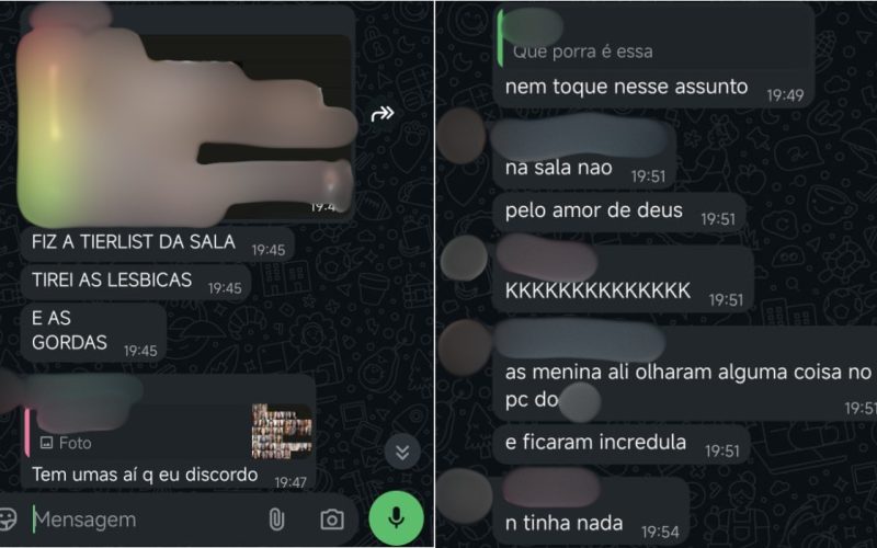 1 de 3 Polícia Civil investiga suposto ranking sexual com fotos de estudantes de universidade em Presidente Prudente (SP)