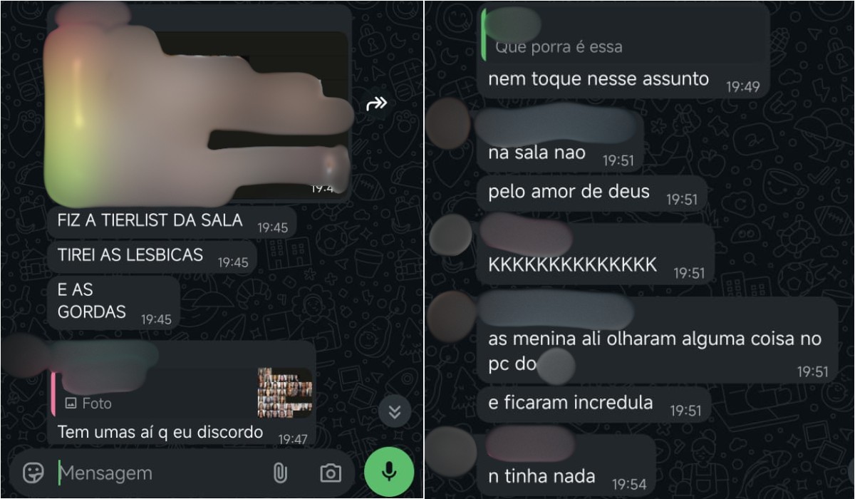 1 de 3 Polícia Civil investiga suposto ranking sexual com fotos de estudantes de universidade em Presidente Prudente (SP)