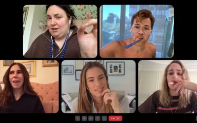1 de 1 Lena Dunham, Andrew Rannells, Zosia Mamet, Allison Williams e Jemima Kirke anunciam retorno de 'Girls'