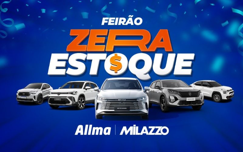 1 de 1 Ação do Grupo Allma Milazzo oferece mais de 2 mil veículos com taxa zero e primeira parcela após o Carnaval