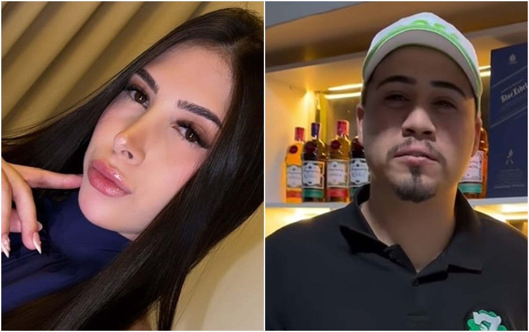 1 de 2 Ana Carolina Maia e Hiago Almeida dos Santos foram mortos em frente à distribuidora de bebidas que ele possuía em Anápolis, em Goiás