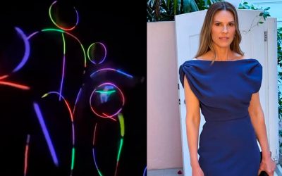 1 de 1 Hilary Swank anuncia gravidez aos 52 anos
