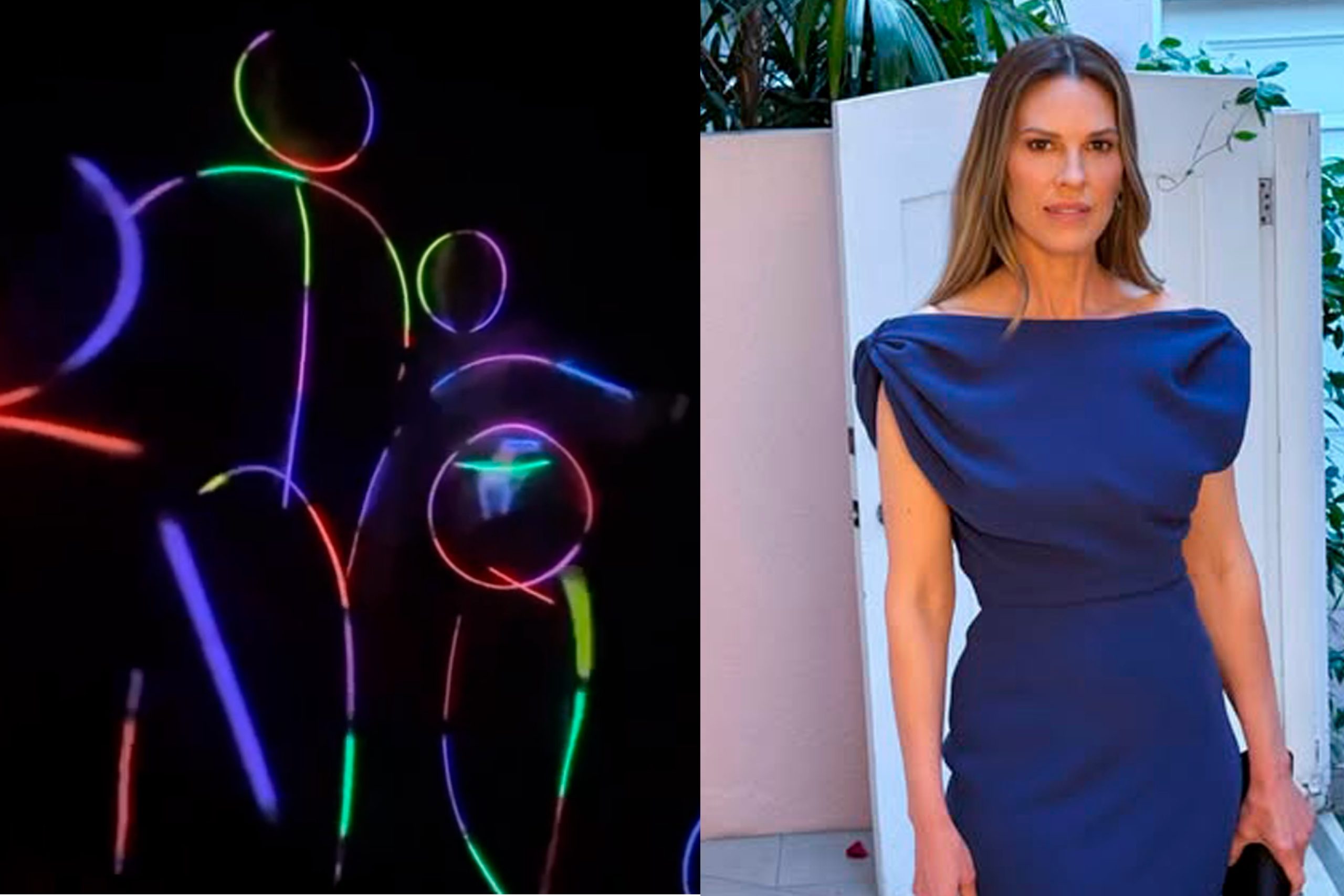 1 de 1 Hilary Swank anuncia gravidez aos 52 anos