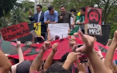 1 de 4 O influenciador Breno Café com Teu Pai fez provocações sobre a morte da vereadora Marielle Franco, assassinada em 2018.