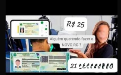 1 de 3 Mulher cobra R$ 25 para agendar carteira de identidade no Detran-RJ