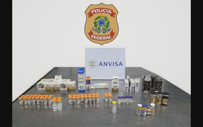 1 de 1 Mulher é presa com anabolizantes e medicamentos no Aeroporto do Galeão