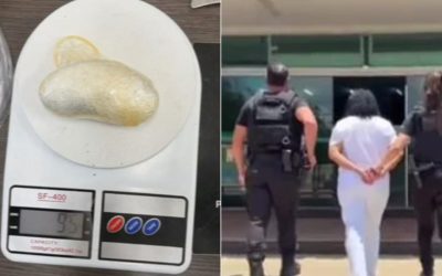 1 de 1 Mulher é presa enquanto tentava entrar na Papuda, no DF, com droga escondida nas partes íntimas