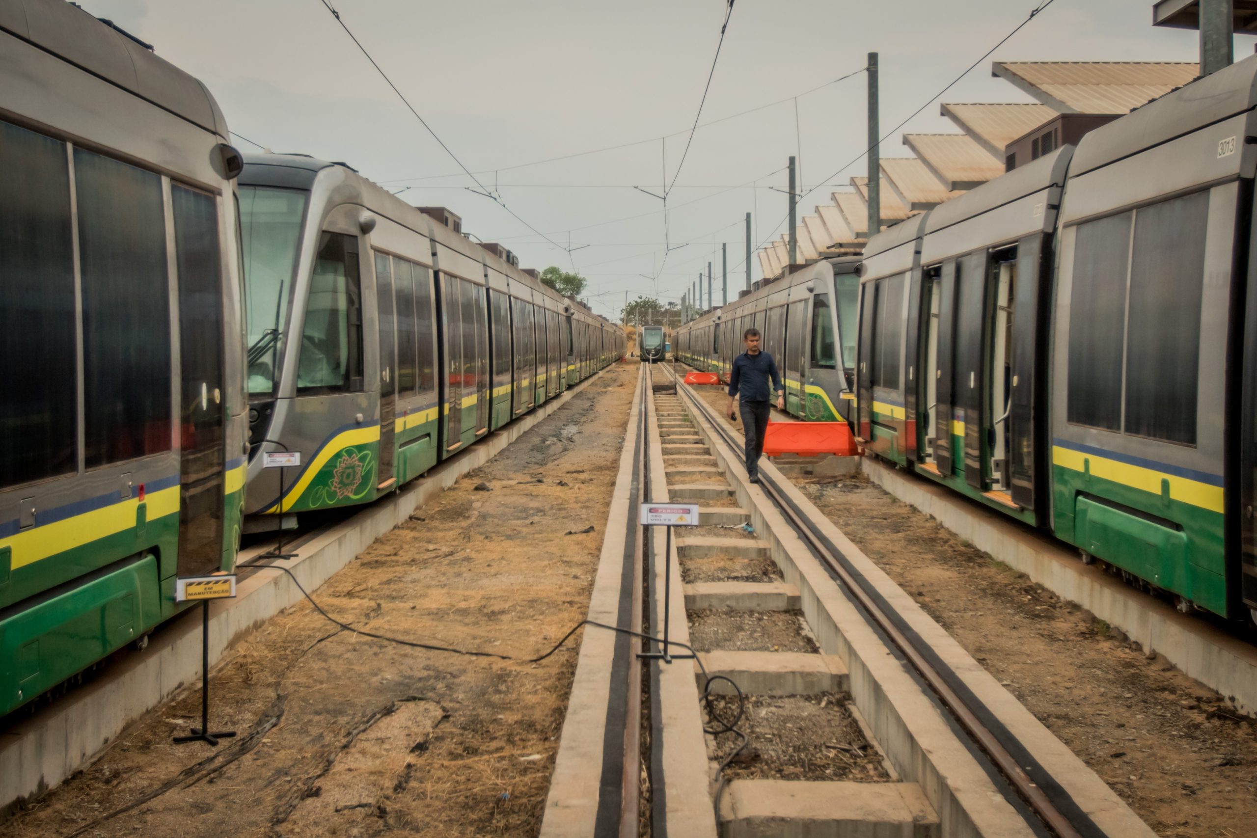 1 de 1 Obras do VLT, modal que foi trocado pelo BRT