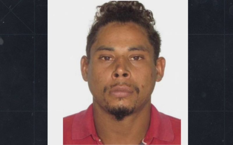 1 de 3 O lavrador Adilson Pereira preso por espancar mulher trans no meio da rua em Barretos, SP