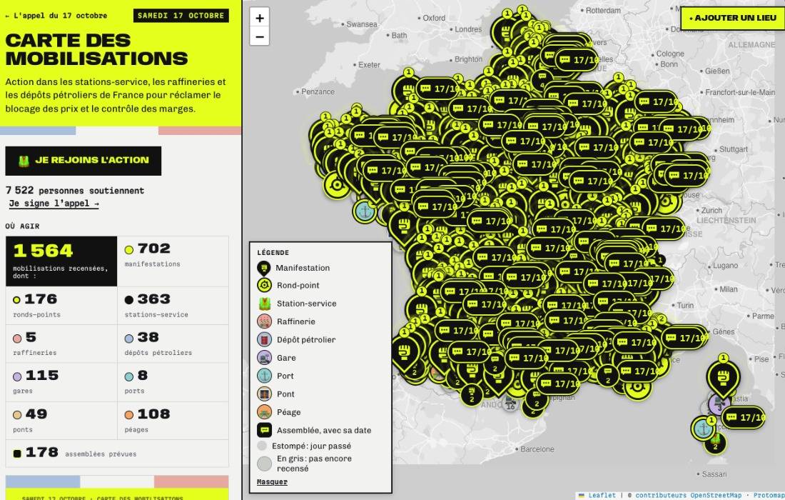 França se prepara para sábado com dezenas de manifestações e risco de violência nas ruas