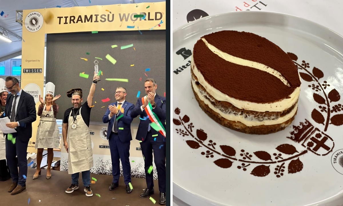 1 de 2 Marcos Muzzi venceu competição mundial de melhor Tiramisù