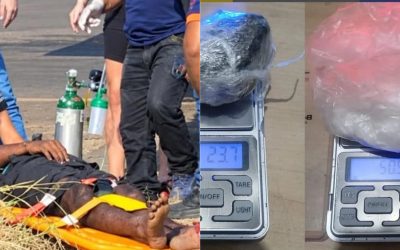 1 de 1 Homem é preso com drogas após acidente na BR-010, no MA; moto usada por ele tinha registro de roubo