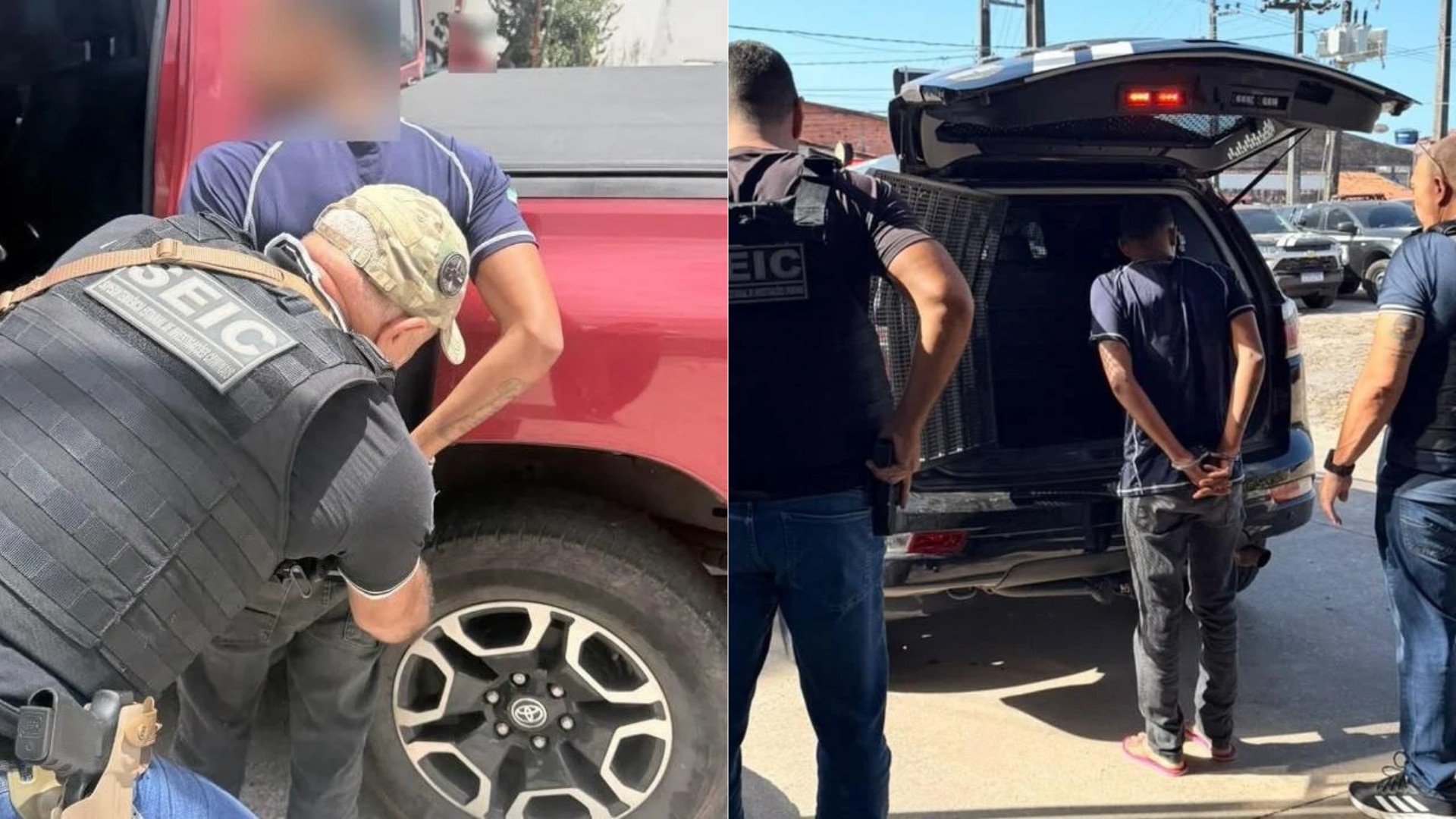 1 de 1 Suspeito de integrar facção é preso após exibir armas e fazer ameaças de morte nas redes sociais em São Luís