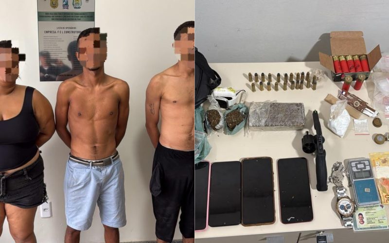 1 de 1 Suspeito de homicídio é preso com arma e drogas durante operação no sul do Maranhão