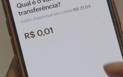 1 de 2 Imagem ilustrativa de transferência por PIX no valor de um centavo