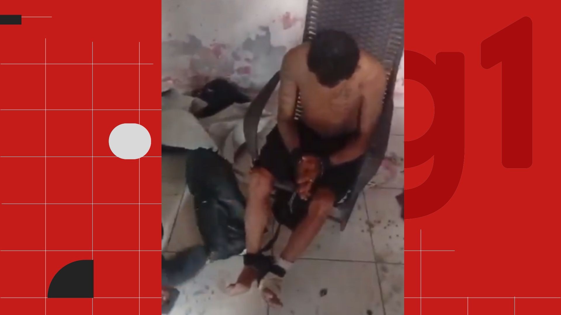 1 de 1 Policiais salvam homem sequestrado e torturado por criminosos, em João Pessoa
