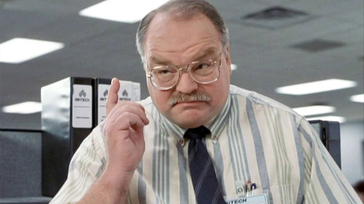 1 de 1 Richard Riehle em cena de 'Como enlouquecer seu chefe'